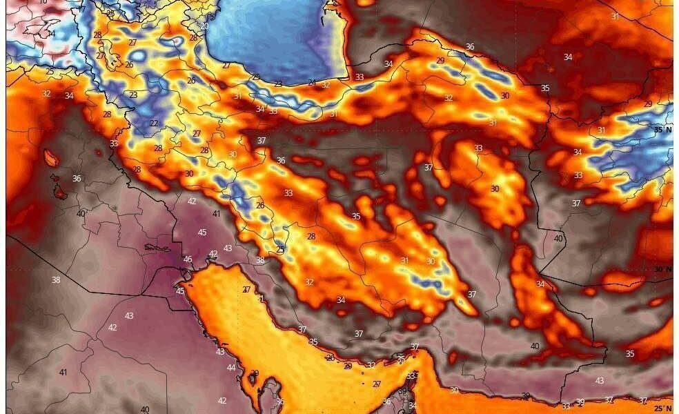 گرم‌ترین روز اردیبهشت‌ماه