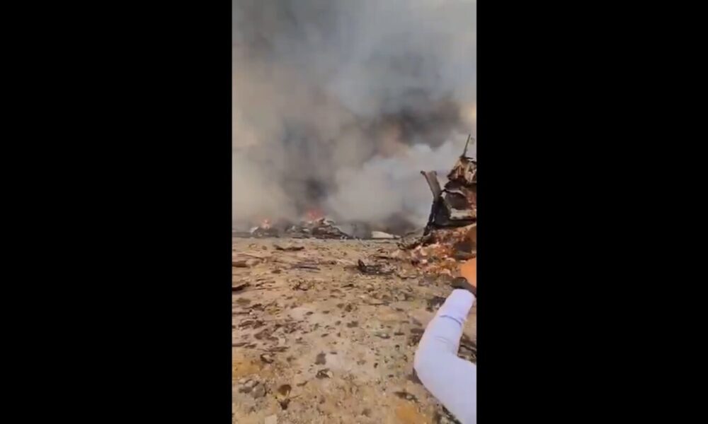 ویدیویی حیرت‌آور از محل انفجار در بندرعباس؛ همه‌چیز خاکستر شد