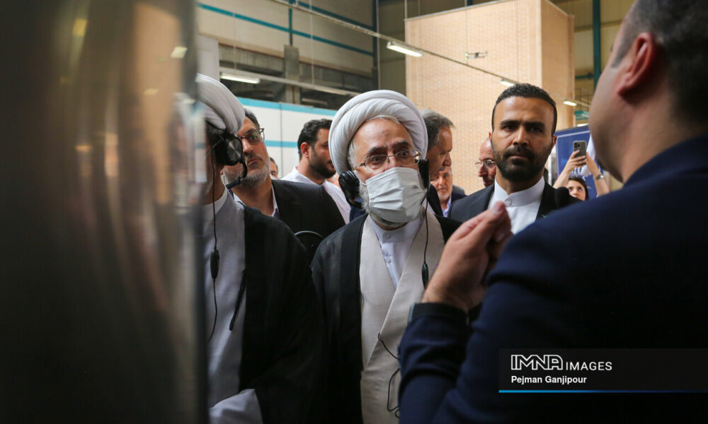 بازدید دادستان کل کشور از پالایشگاه فرآوری غلات گلشهد