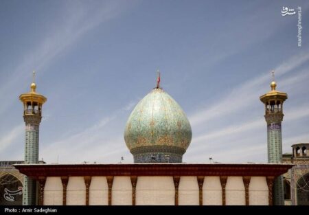 عکس/ ششم ذی القعده روز بزرگداشت حضرت شاهچراغ(ع)
