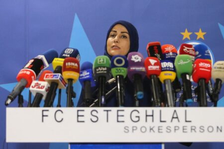 اولین جنجال خانم سخنگو در باشگاه استقلال!