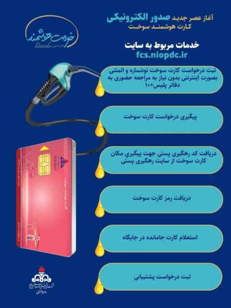 جزئیات ثبت‌ نام اینترنتی کارت سوخت + لینک
