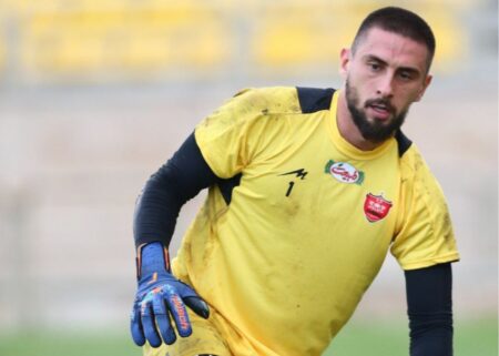 دروازه‌بان پرسپولیس آنفالو کرد و رفت!