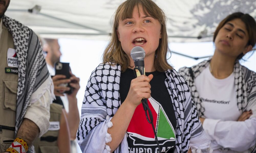 Climate activist Greta Thunberg joins aid ship sailing to Gaza aimed at  breaking Israel's blockade | Pittsburgh Post-Gazette