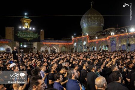 عکس/ اولین شب مسلمیه در حرم حضرت عبدالعظیم(ع)