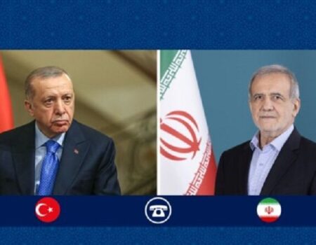 گفت‌وگوی تلفنی پزشکیان با اردوغان/ ضرورت وحدت امت اسلام حول محور فلسطین