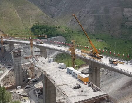 ساخت منطقه ۳ آزادراه تهران- شمال با رعایت کامل ملاحظات زیست محیطی