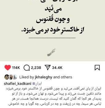 یک اشتباه رسانه‌ای درباره کدکنی و ندوشن