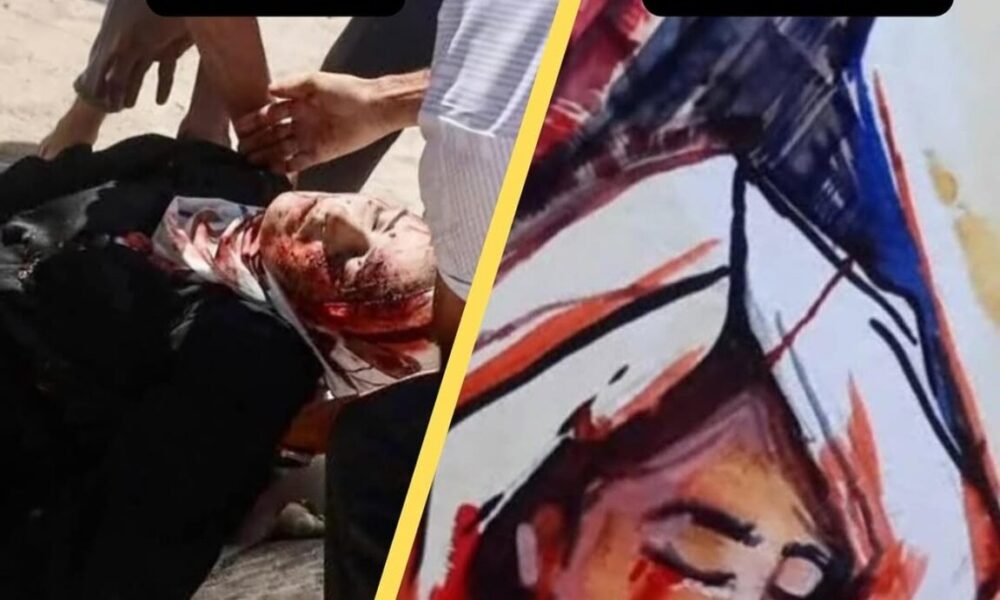 نقاشی که صحنه شهادتش آخرین خودنگاره‌اش شد