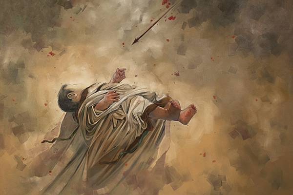 مقتل شب هفتم؛ نحوۀ شهادت طفل شیرخوار امام حسین(ع) در کربلا +سند
