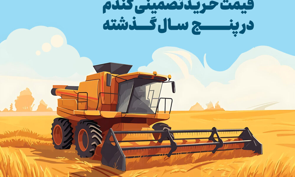 بررسی قیمت گندم در ۵ سال گذشته + آخرین نرخ سال ۱۴۰۴