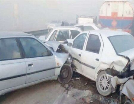 تصادف مرگبار در گناباد ۱۷ کشته و مصدوم برجای گذاشت +جزئیات