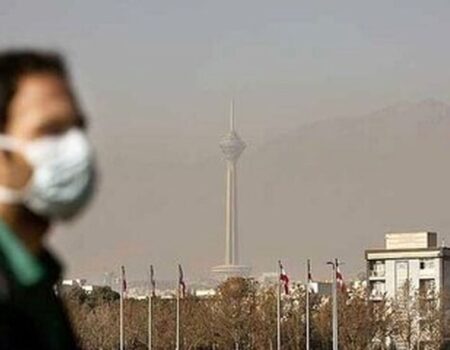 هشدار به گروه‌های حساس؛ امروز هوای تهران نفس‌گیر است!