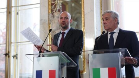 گفت‌وگوی وزرای خارجه ایتالیا و فرانسه در مورد ایران، وضعیت خاورمیانه و اوکراین