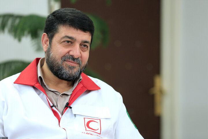 امدادگران هلال احمر در دفاع مقدس ۱۲ روزه خوش درخشیدند