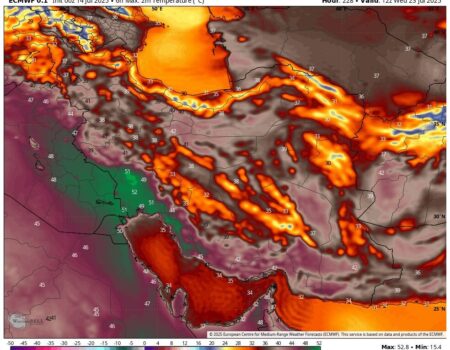 هشدار جدی: گرمای جهنمی در راه است/ مرداد ۱۴۰۴ سوزان آغاز می‌شود +نقشه
