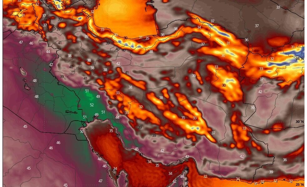 هشدار جدی: گرمای جهنمی در راه است/ مرداد ۱۴۰۴ سوزان آغاز می‌شود +نقشه