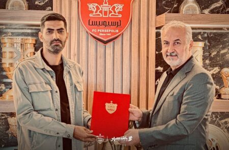 انتصب محمد انصاری در پرسپولیس