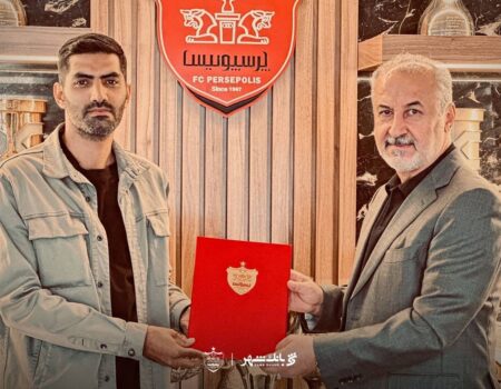 انتصب محمد انصاری در پرسپولیس