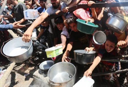 فروپاشی زنان و کودکان در غزه از گرسنگی/ فاجعه انسانی درحال وقوع است
