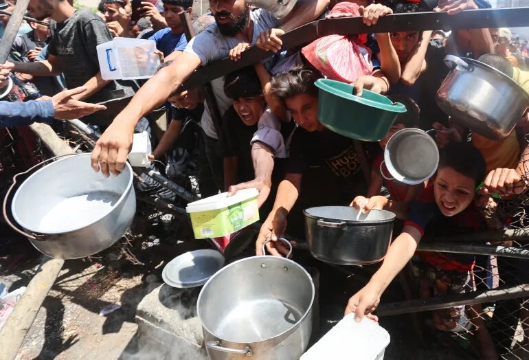 فروپاشی زنان و کودکان در غزه از گرسنگی/ فاجعه انسانی درحال وقوع است