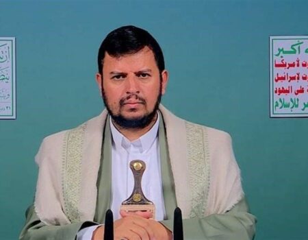 انتقاد الحوثی از انفعال امت در قبال اوضاع نوار غزه