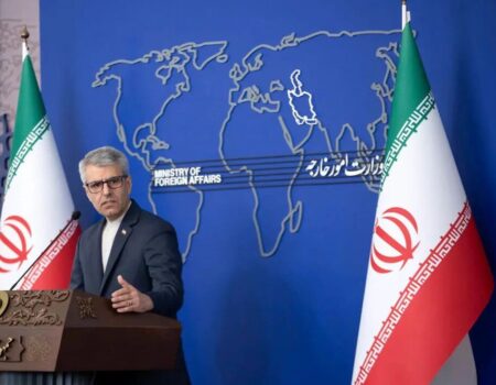ایران حمله رژیم صهیونیستی به کشتی «حنظله» را محکوم کرد