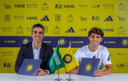 ستاره جدید لیگ عربستان؛ ژائو فیلیکس هم‌بازی رونالدو شد +عکس