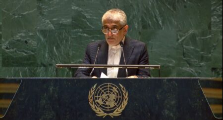 ایران خواستار آتش‌بس در غزه و عضویت کامل فلسطین در سازمان ملل شد