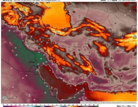 موج جدید گرمای جهنمی در راه است؛ رکورد دما شکسته می‌شود؟ +نقشه هواشناسی