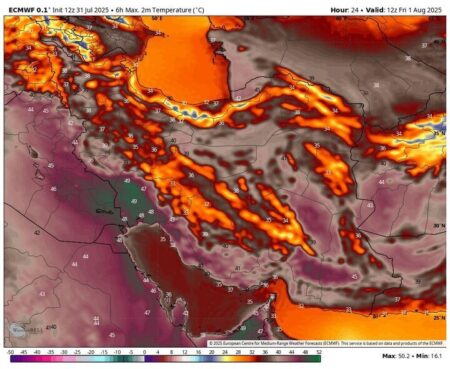 هشدار گرمای جهنمی در کشور صادر شد؛ برای 5 روز سوران آماده باشید