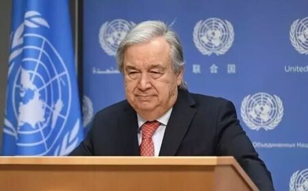 دبیرکل سازمان ملل از تصمیم اسرائیل برای اشغال نوار غزه ابراز نگرانی کرد