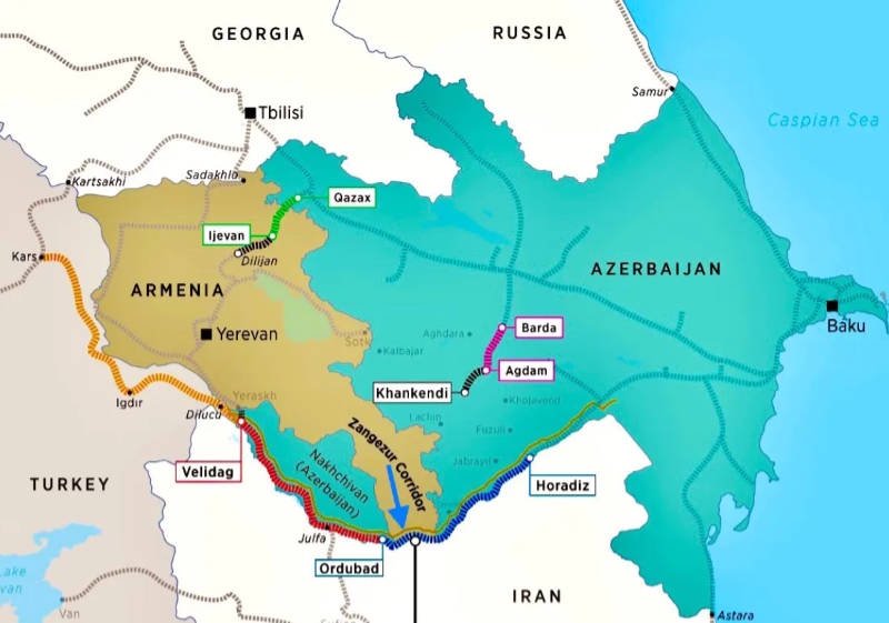 Zangezur Map
