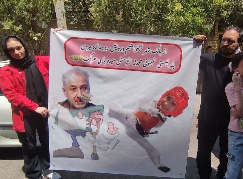 مدیرعامل پرسپولیس از دختر تکواندوکار کتک خورد +عکس