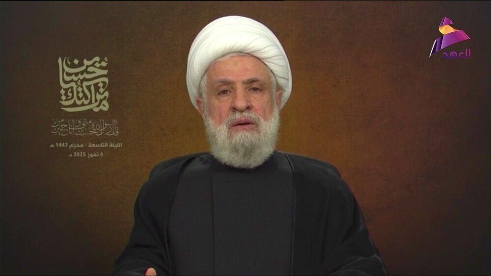 نعیم قاسم: ما با مقاومت و با فلسطین هستیم