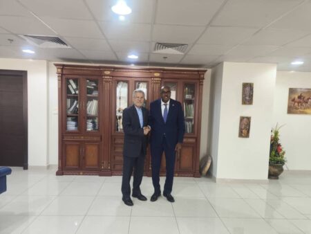 دیدار بهرامی با معاون دبیرکل و نماینده ویژه سازمان همکاری اسلامی در امور افغانستان