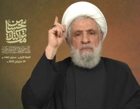 شیخ نعیم قاسم: حمله به وزیران یمن نشانگر ورشکستگی دشمن است