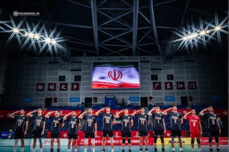 سلام نظامی روی سکوی اول دنیا +ویدیو