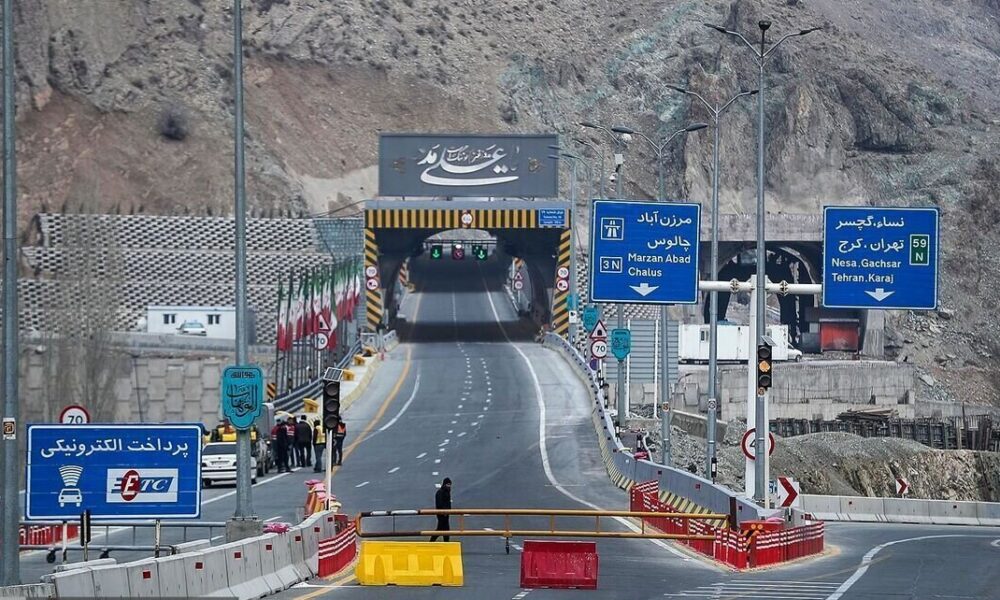 انسداد پنج روزه بخشی از قطعه دوم آزادراه تهران- شمال از امروز