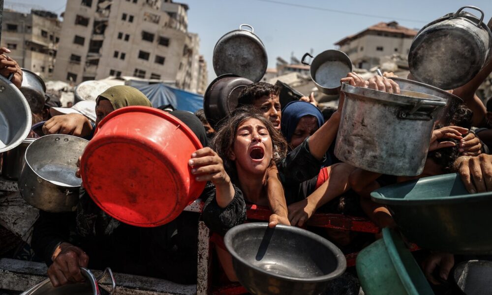۳ کودک و ۱۰ بزرگسال بر اثر گرسنگی در غزه جان دادند
