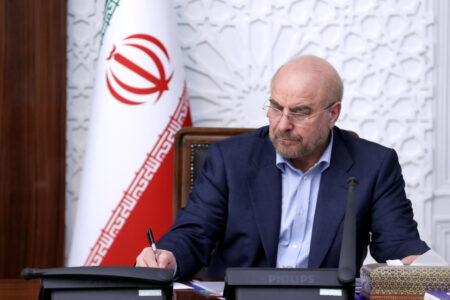 قالیباف میلاد حضرت رسول را به روسای مجالس اسلامی تبریک گفت