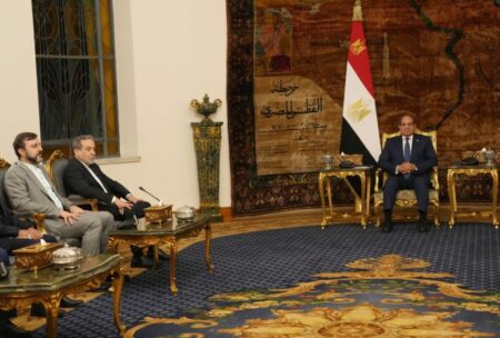 عراقچی با رئیس‌جمهور مصر دیدار کرد