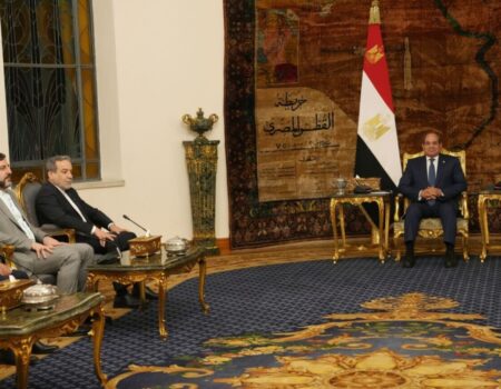 عراقچی با رئیس‌جمهور مصر دیدار کرد