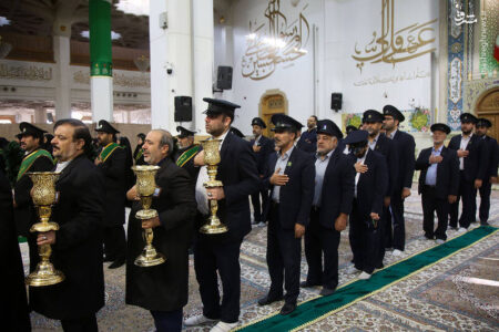 عکس/ آیین خطبه خوانی خادمان حرم حضرت فاطمه معصومه(س) عکس/ آیین خطبه خوانی خادمان حرم حضرت فاطمه معصومه(س)