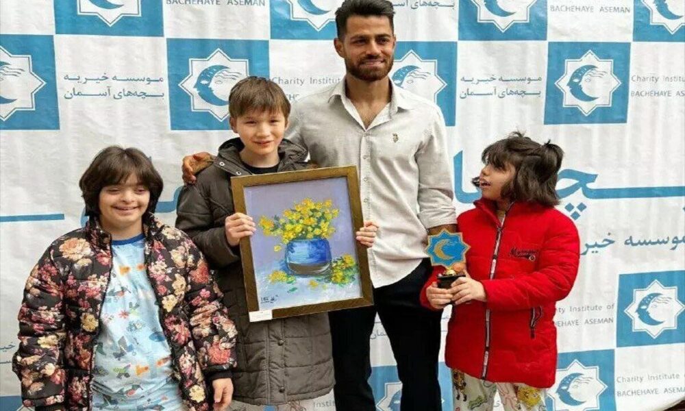 مدافع پرسپولیس به دیدار آسمانی‌ها رفت +عکس