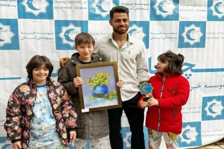 مدافع پرسپولیس به دیدار آسمانی‌ها رفت +عکس