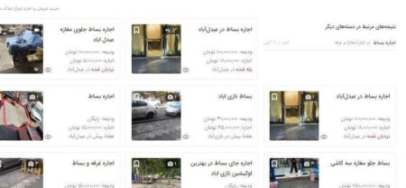اجاره پیاده‌رو در تهران از ۱۰۰ تا ۲۵۰ میلیون! +عکس