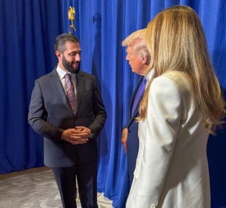 دیدار جولانی با ترامپ - ایمنا