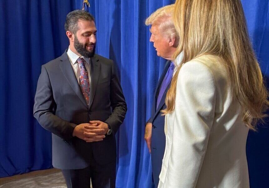 دیدار جولانی با ترامپ - ایمنا