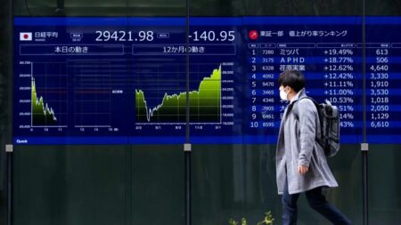 توقف رشد بازارهای آسیایی پس از جهش سپتامبر